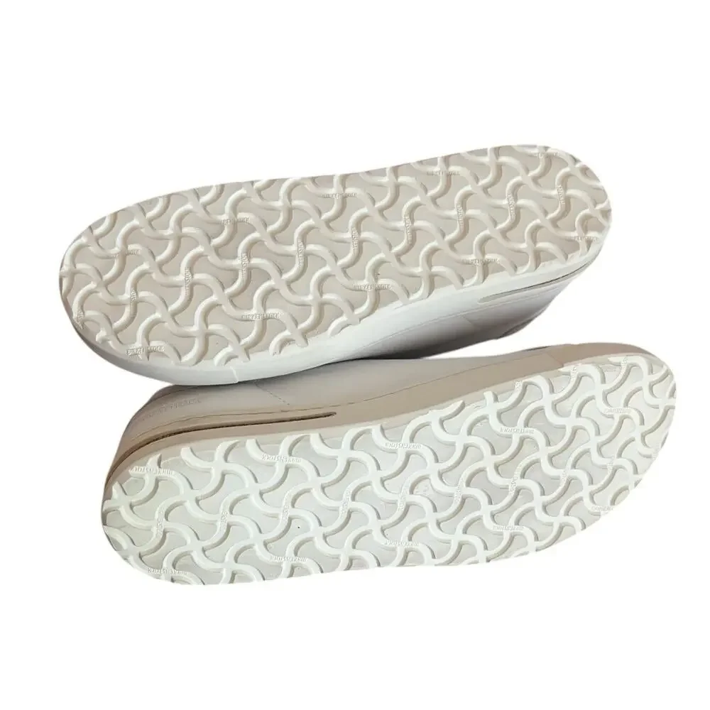 Birkenstock Bend Low Leather White Shoes Size 11